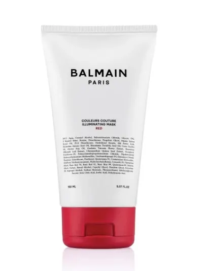 Balmain Illuminating Mask, červená, 150ml – maska na vlasy