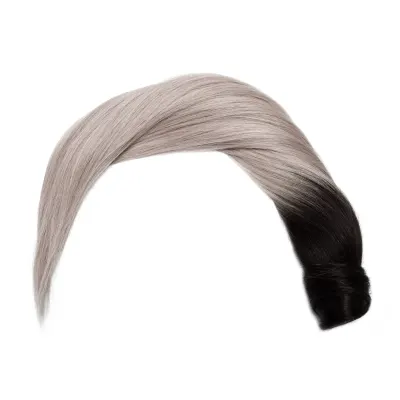 Seamless1 Salt n Pepper Ponytail – Príčesok z ľudských vlasov