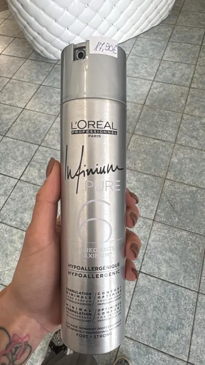 L'Oréal Professionnel Infinium Pure Strong – lak na vlasy