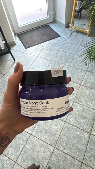L'Oréal Professionnel Serie Expert Keratin Alpha Sleek Mask 250 ml – maska na vlasy
